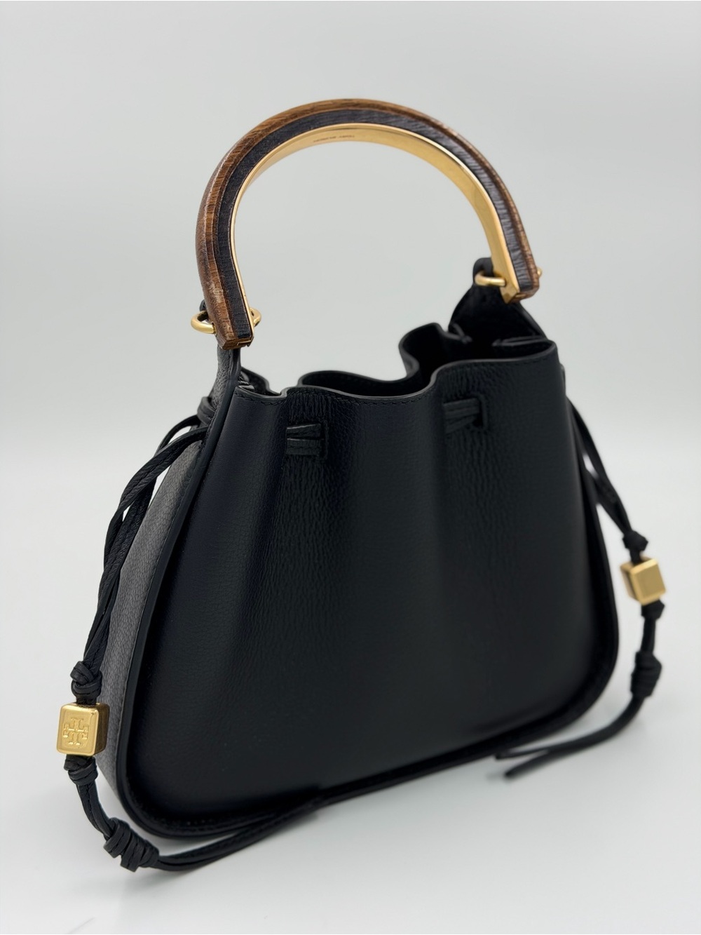 Tory Burch Miller Cinch Bag – Black – Brand New with Tags + Dustbag
